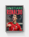 Plakat - Cristiano Ronaldo style - admen.dk