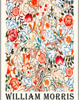 Plakat - William Morris - Colorful flowers kunst - admen.dk