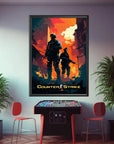 Plakat - Counter strike kunst - admen.dk