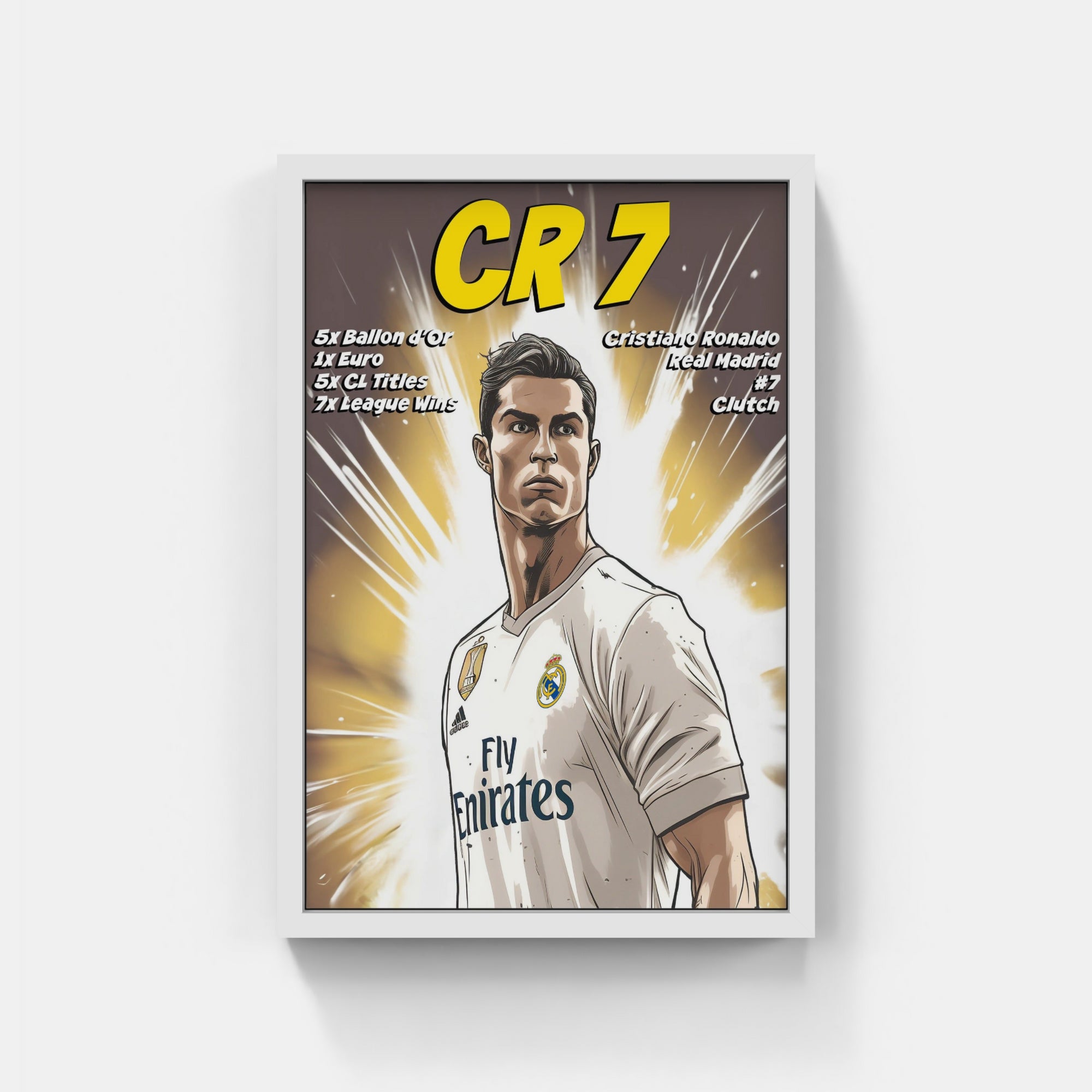 Plakat - Ronaldo clutch - admen.dk