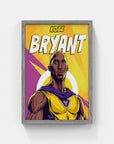 Plakat - Kobe Bryant superhelt - admen.dk