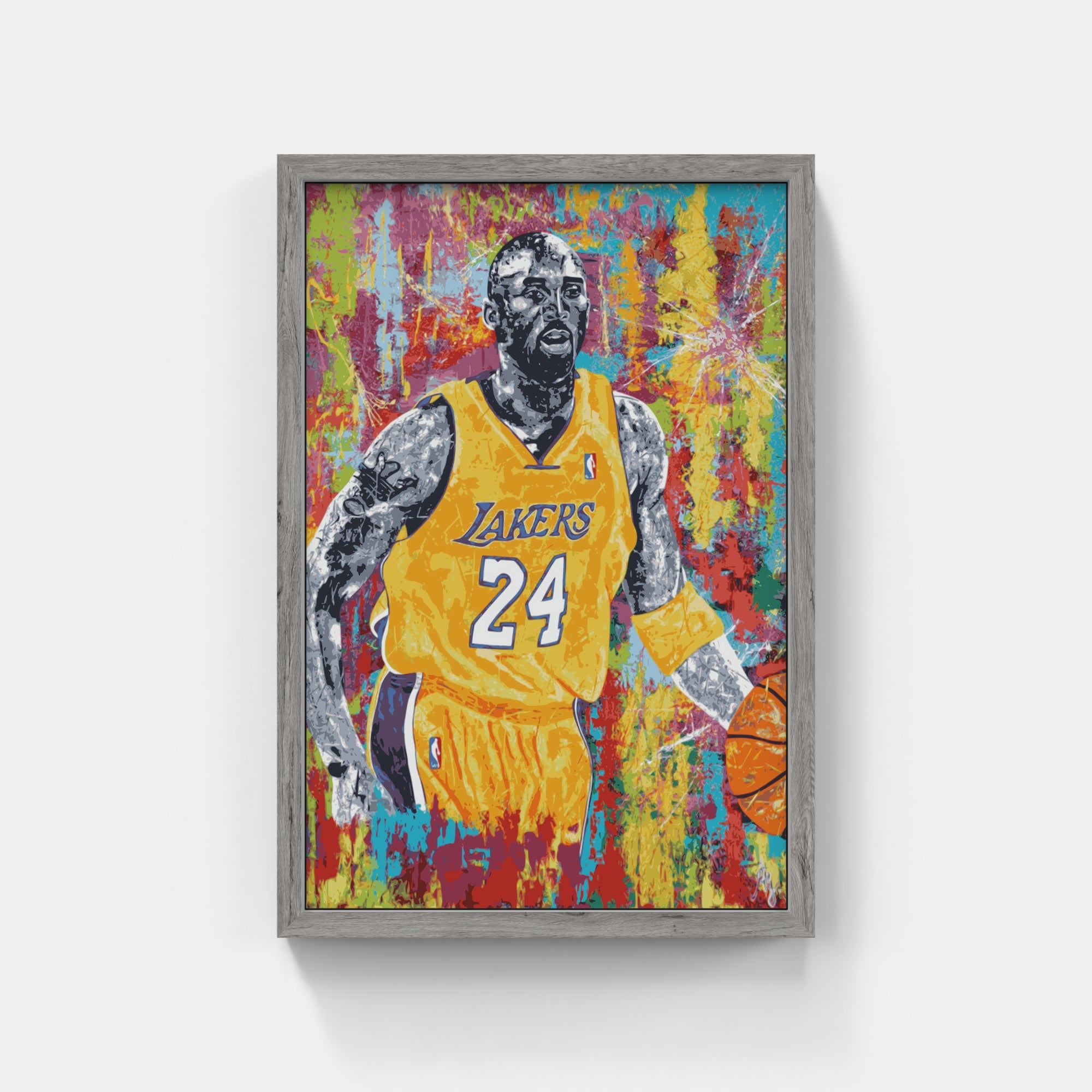 Plakat - Kobe Bryant graffiti - admen.dk