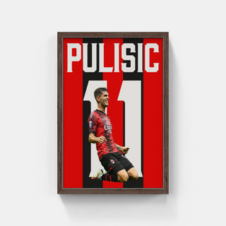 Plakat - Christian Pulisic kunst - admen.dk