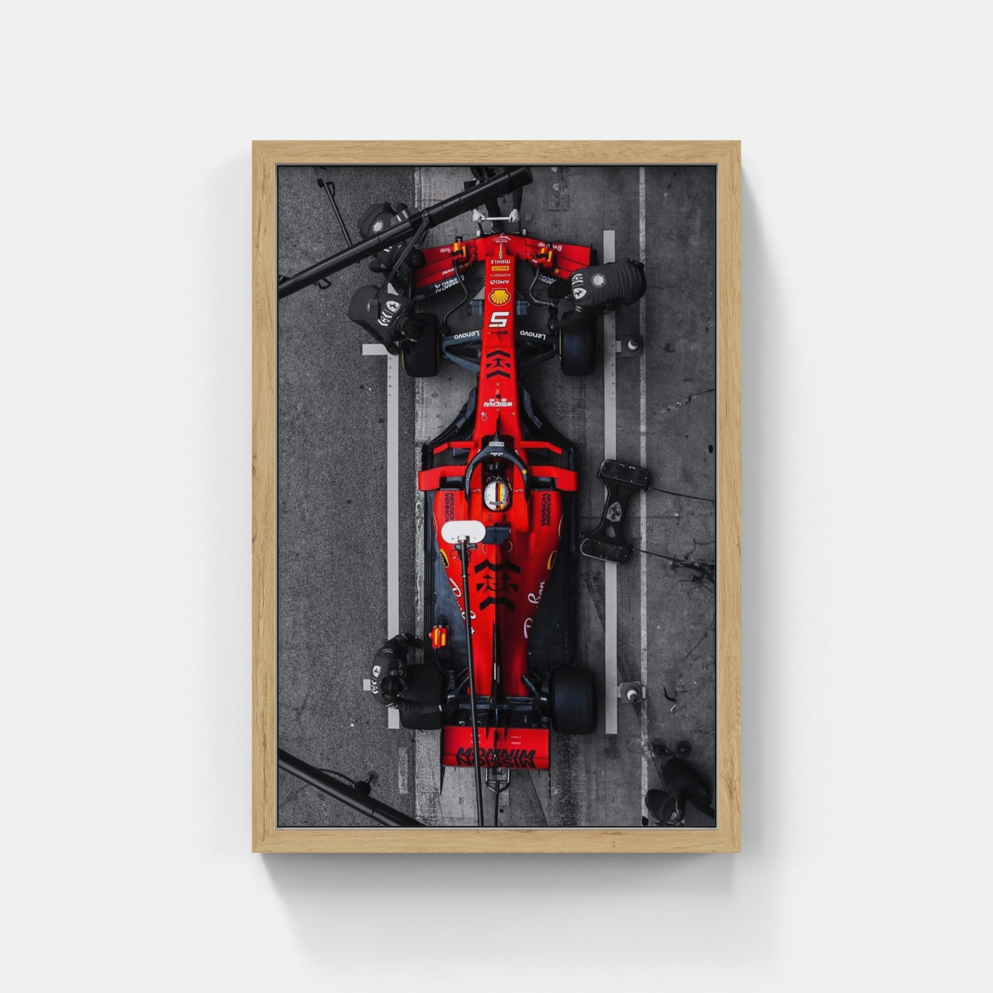 Plakat - Ferrari skyview - admen.dk