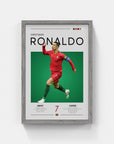 Plakat - Ronaldo Portugal look - admen.dk