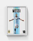 Plakat - Messi i godt humør - admen.dk