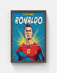 Plakat - Ronaldo superhelt - admen.dk