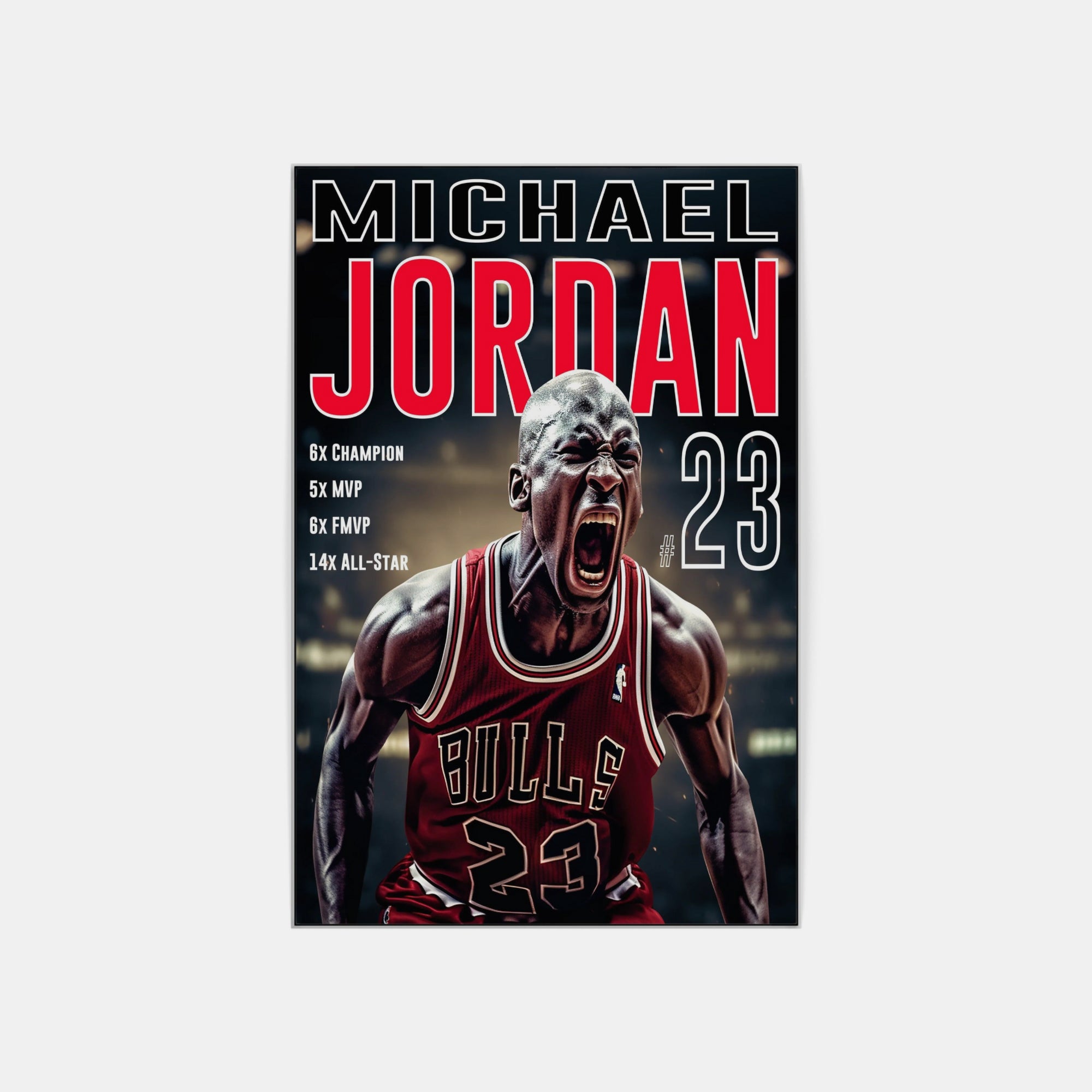 Plakat - Michael Jordan style - admen.dk