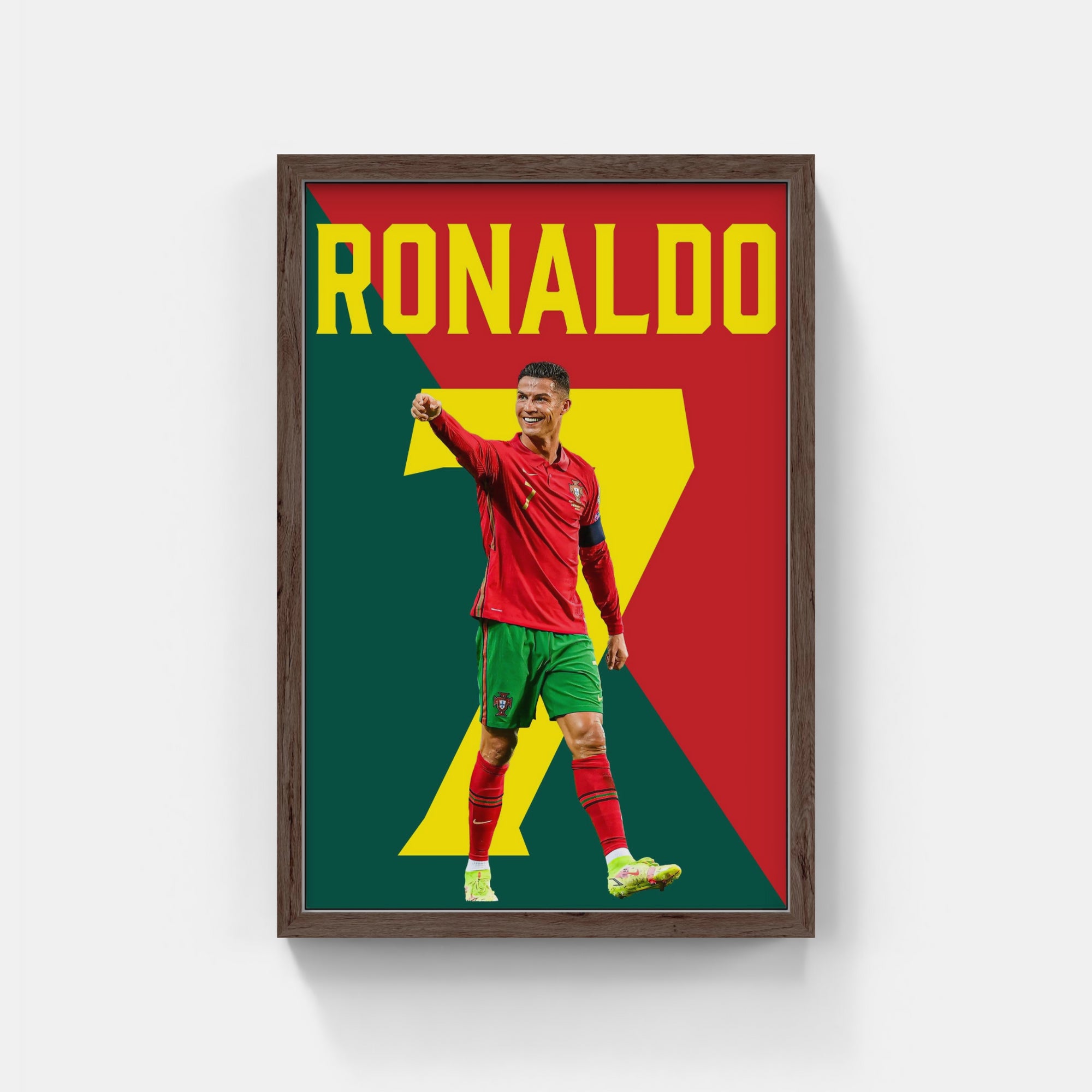 Plakat - Cristiano Ronaldo stolt - admen.dk