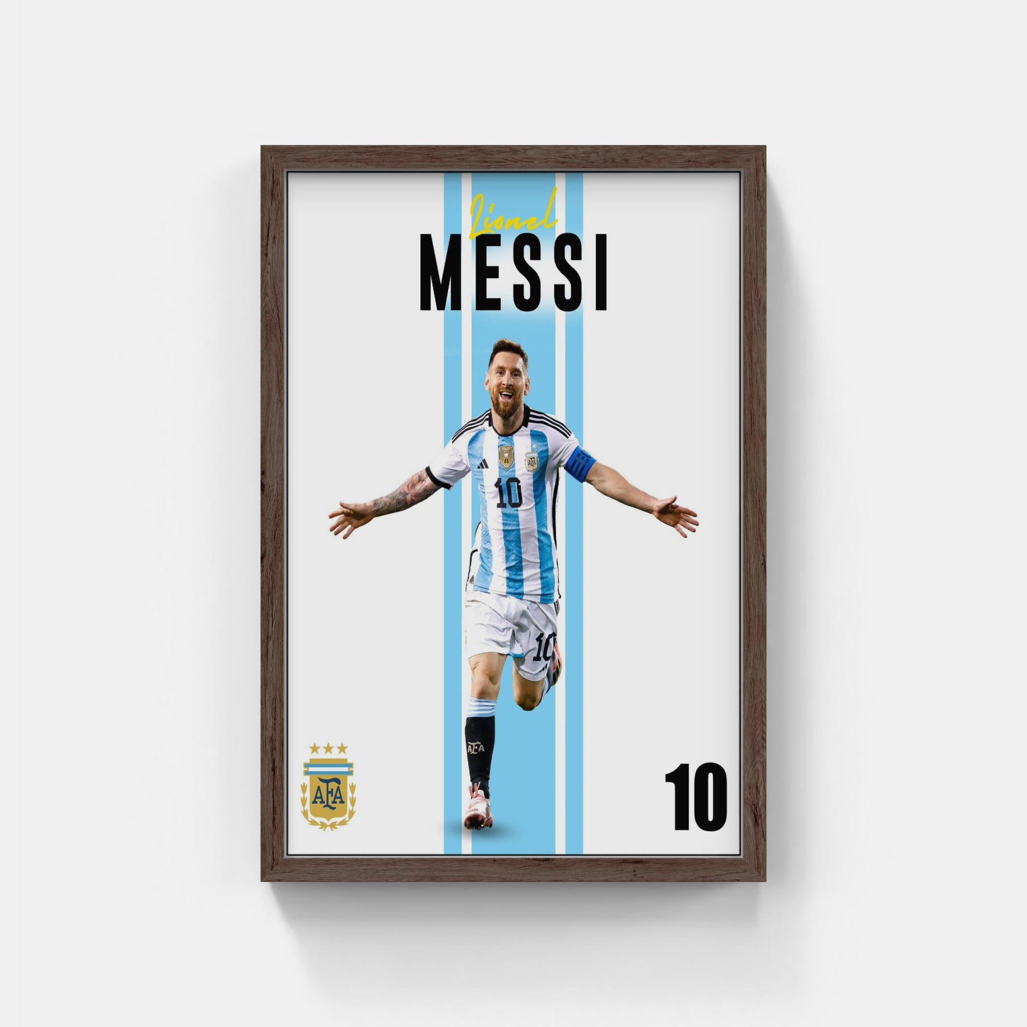 Plakat - Messi i godt humør - admen.dk