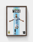 Plakat - Messi i godt humør - admen.dk