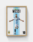 Plakat - Messi i godt humør - admen.dk