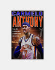 Plakat - Carmelo Anthony nr. 7 - admen.dk