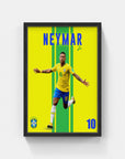 Plakat - Neymar Jr. i sejrdans - admen.dk