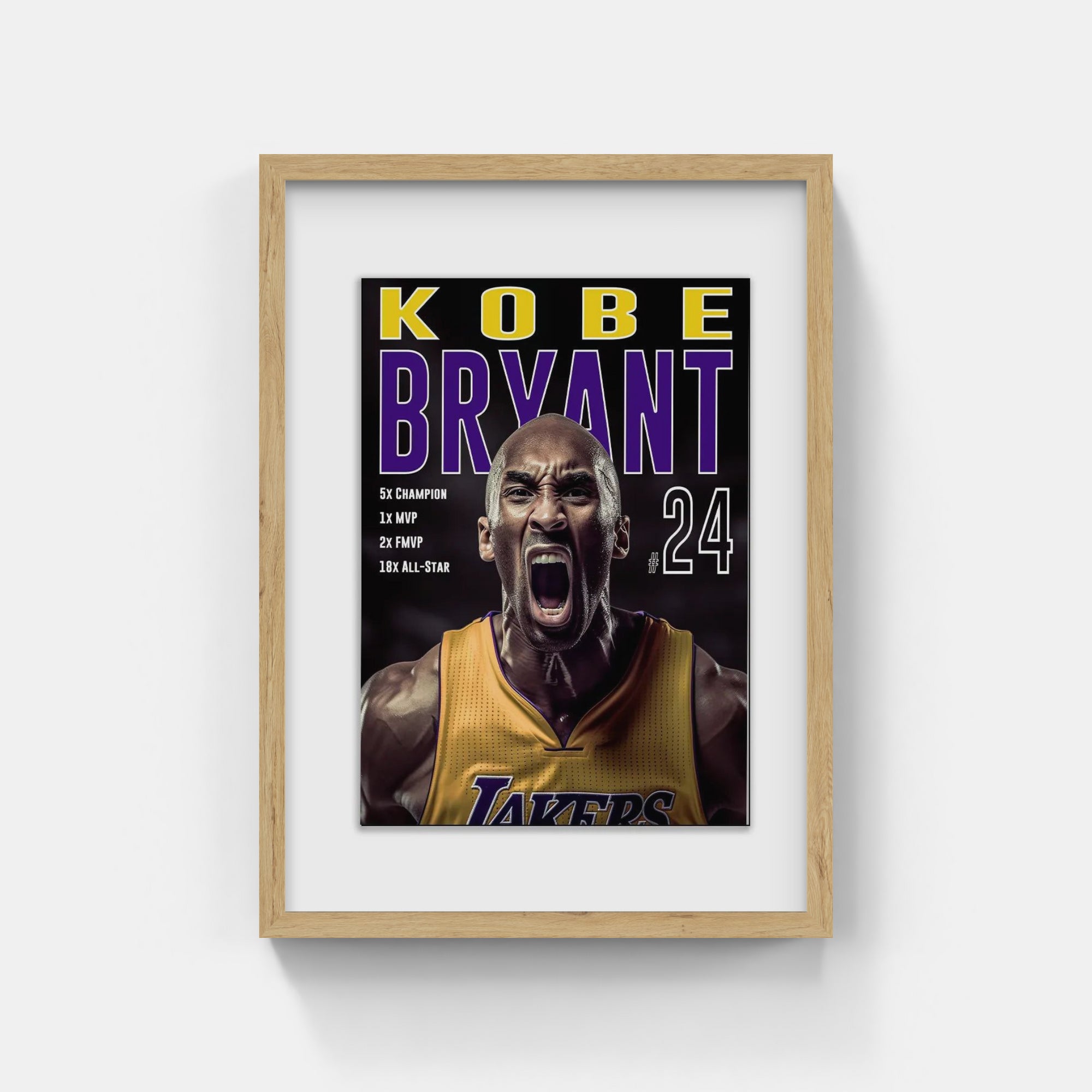 Plakat - Kobe Bryant style - admen.dk