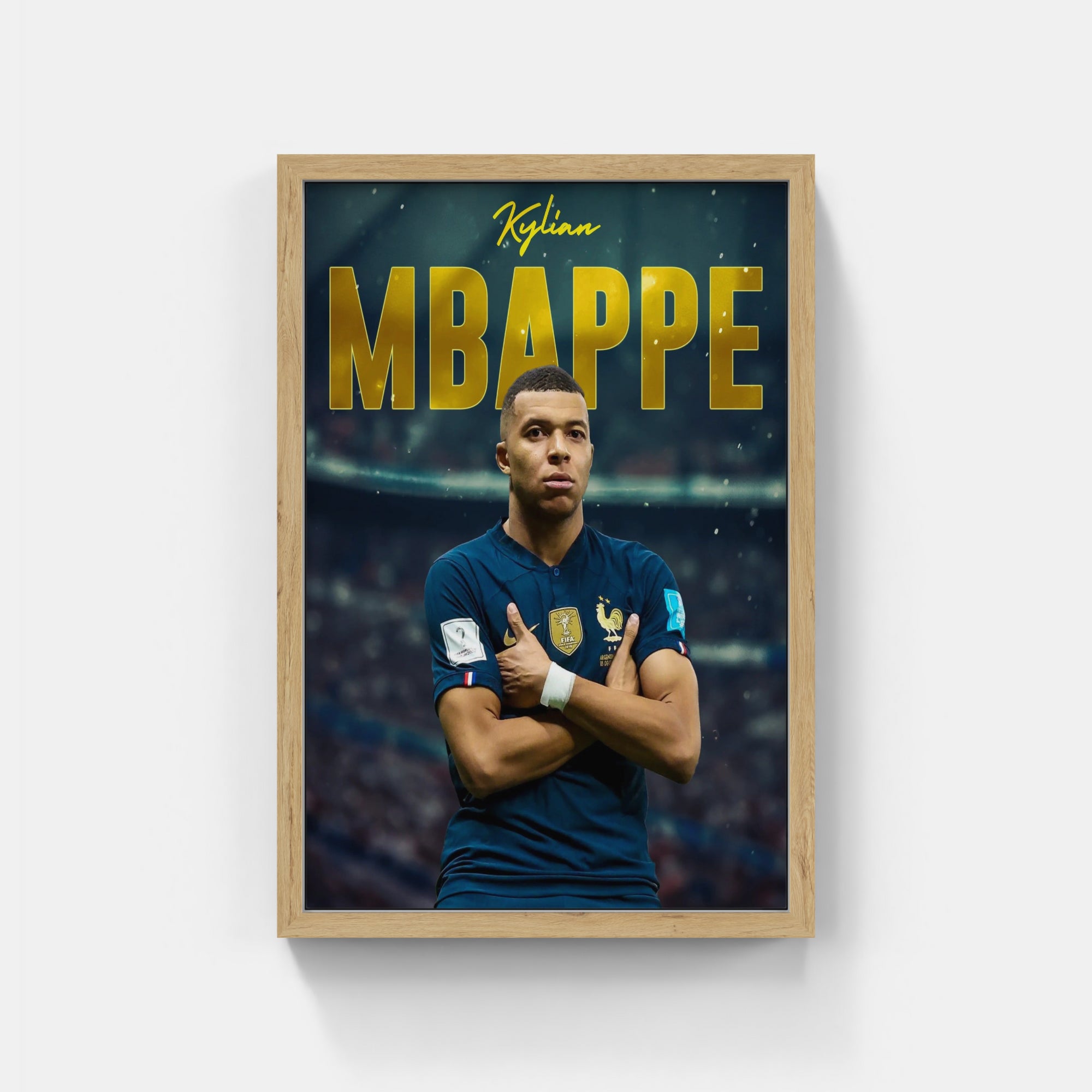 Plakat - Kylian Mbappe - admen.dk