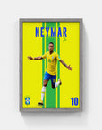 Plakat - Neymar Jr. i sejrdans - admen.dk