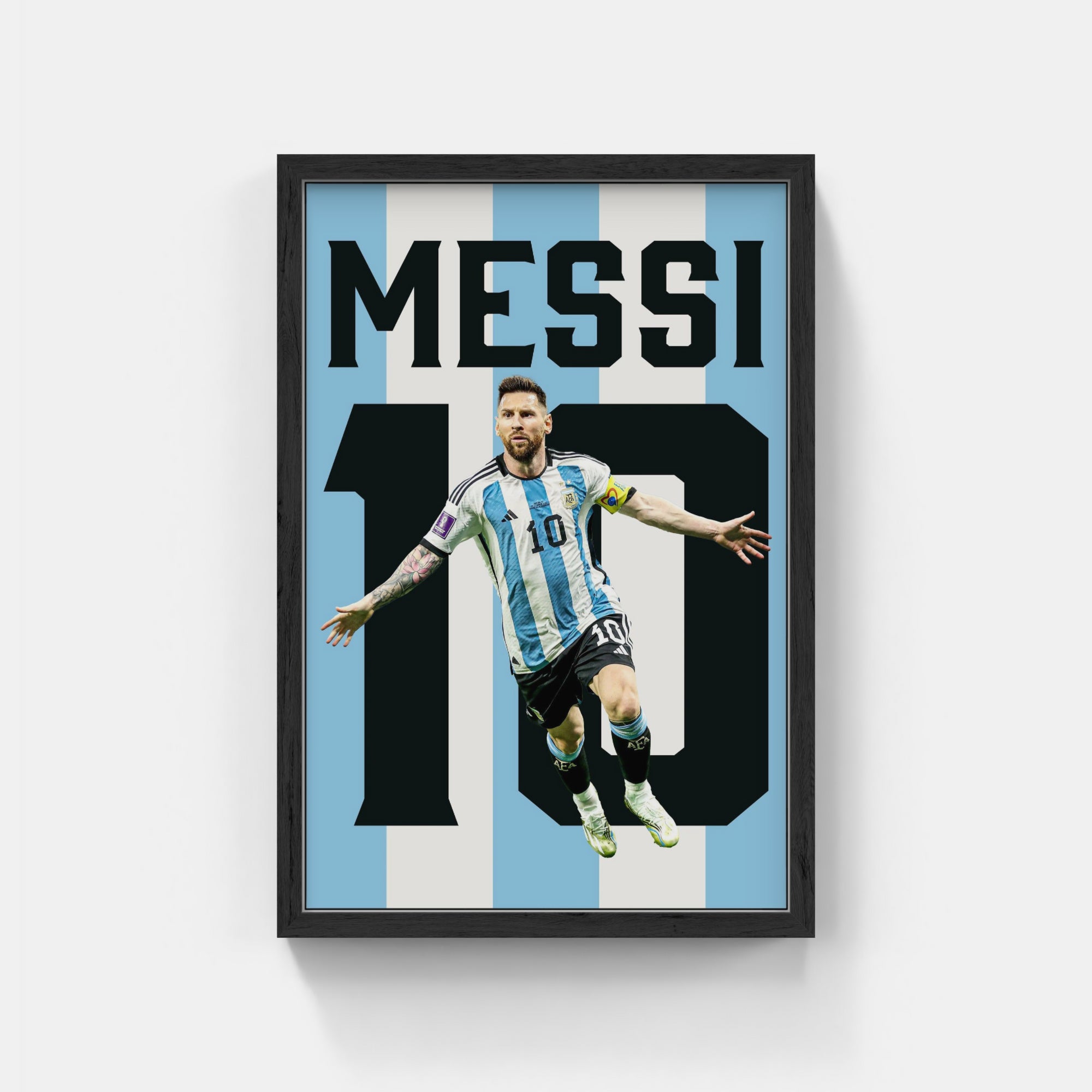 Plakat - Leo Messi 10 - admen.dk