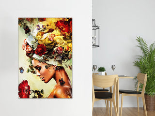 Plakat - Feminine Flowers - admen.dk