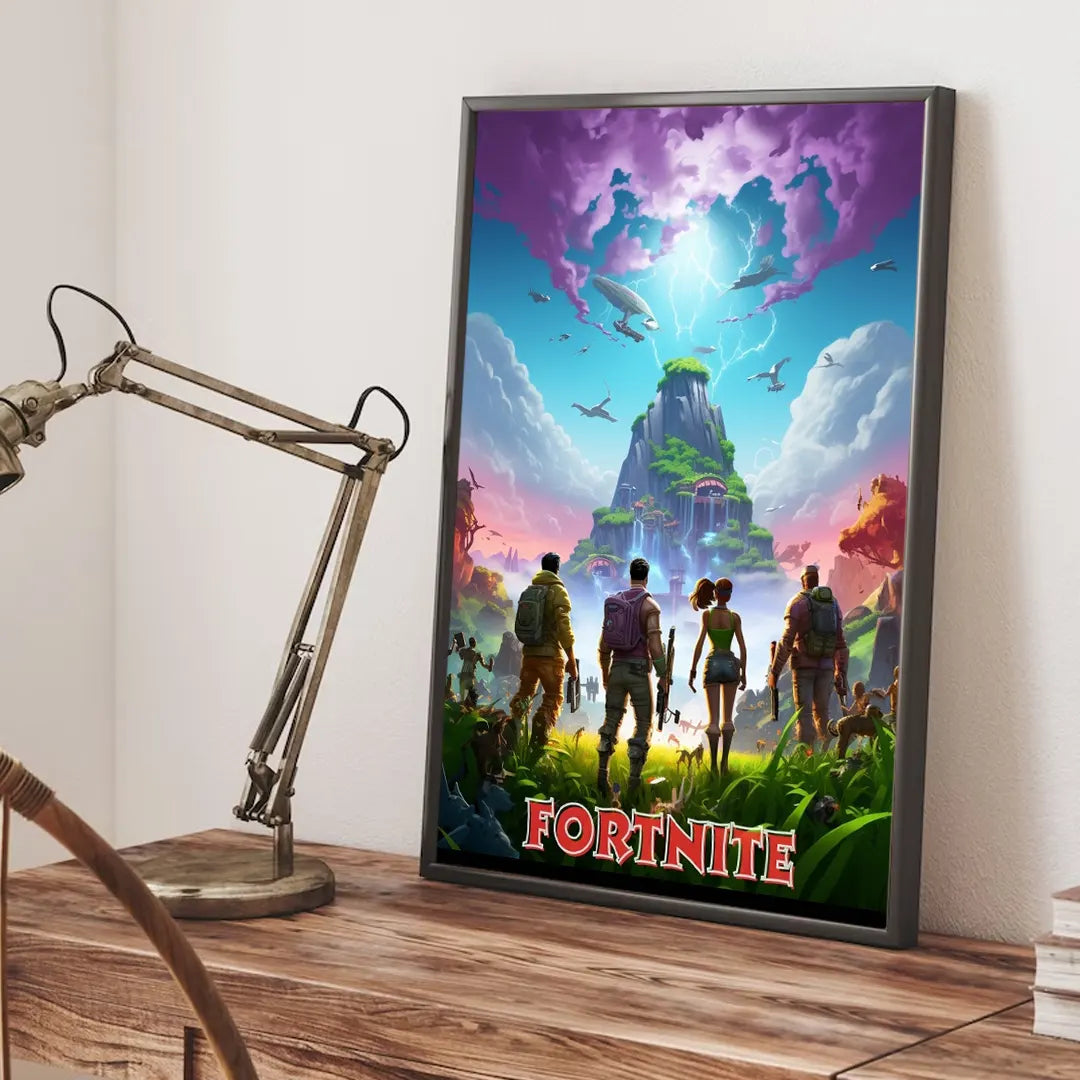 Plakat - Fortnite verden - admen.dk