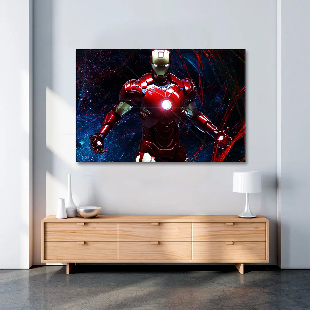 Plakat - Iron man kunst - admen.dk