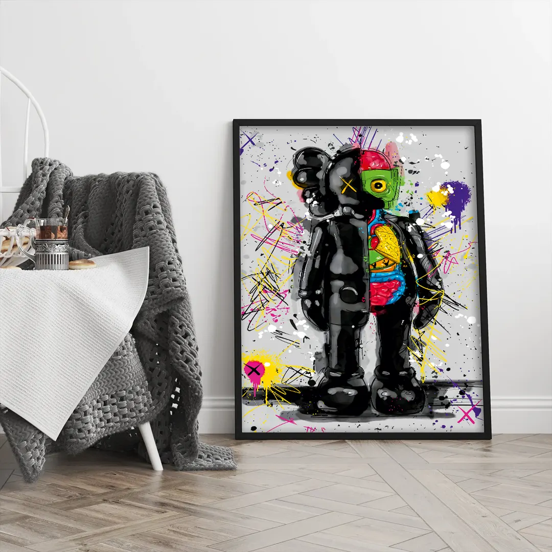 Plakat - Kaws - Half of the life kunst - admen.dk