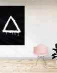 Plakat - Kiss me triangle - admen.dk