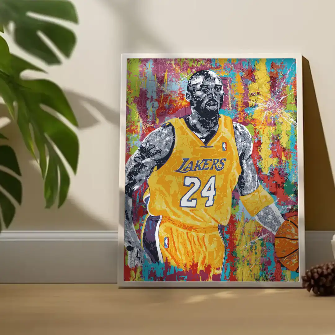 Plakat - Kobe Bryant graffiti - admen.dk