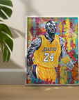 Plakat - Kobe Bryant graffiti - admen.dk