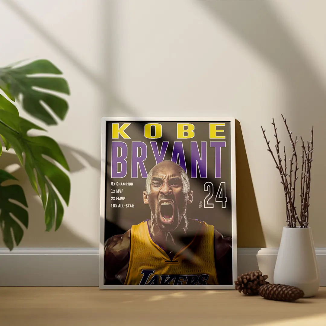 Plakat - Kobe Bryant style - admen.dk