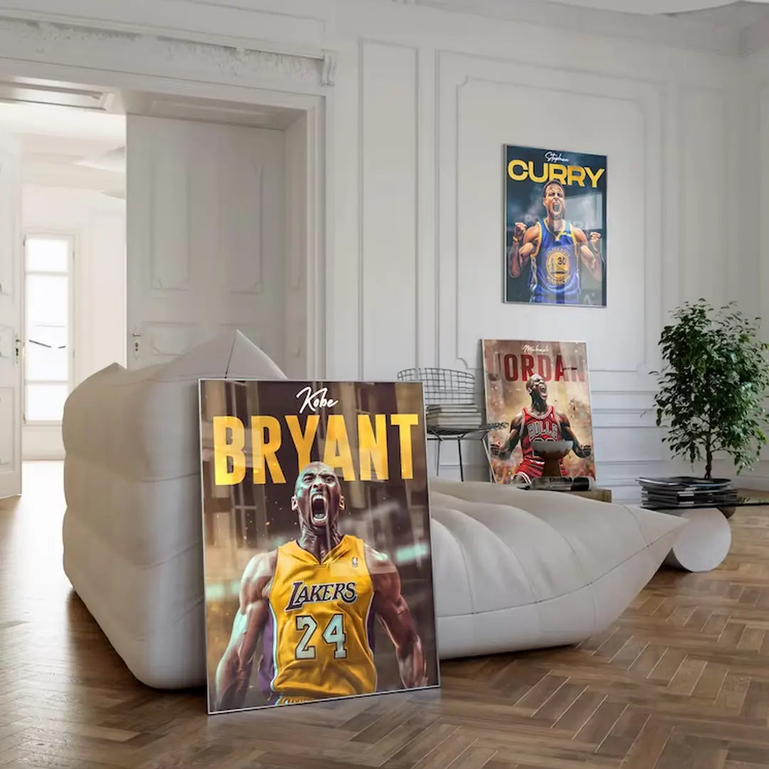 Plakat - Kobe Bryant i brøl - admen.dk