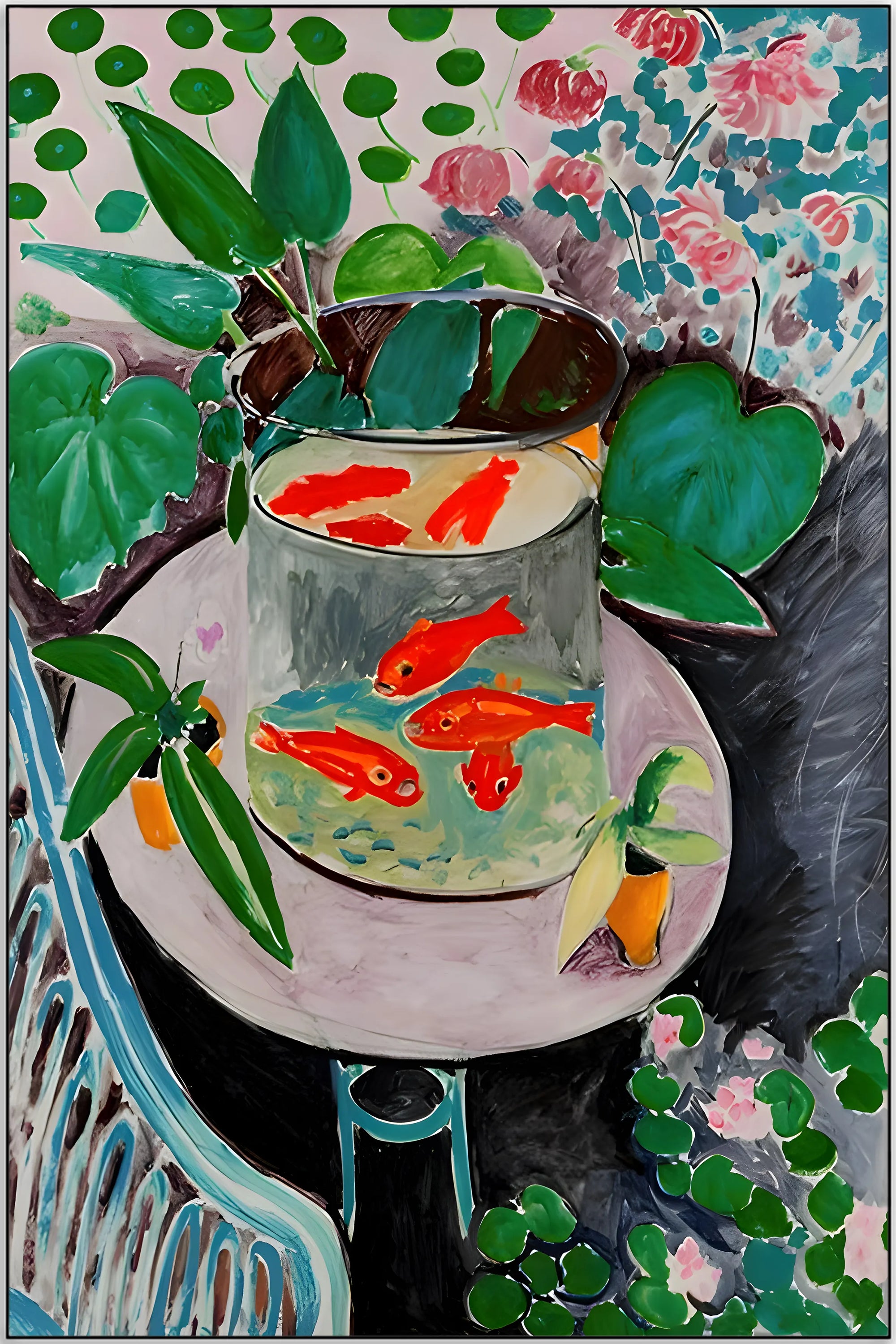 Plakat - Matisse - Goldfish kunst - admen.dk