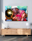 Plakat - Michael Jordan vinder - admen.dk