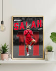 Plakat - Mohamed Salah kunst