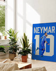 Plakat - Neymar Jr. og Al Hilal - admen.dk