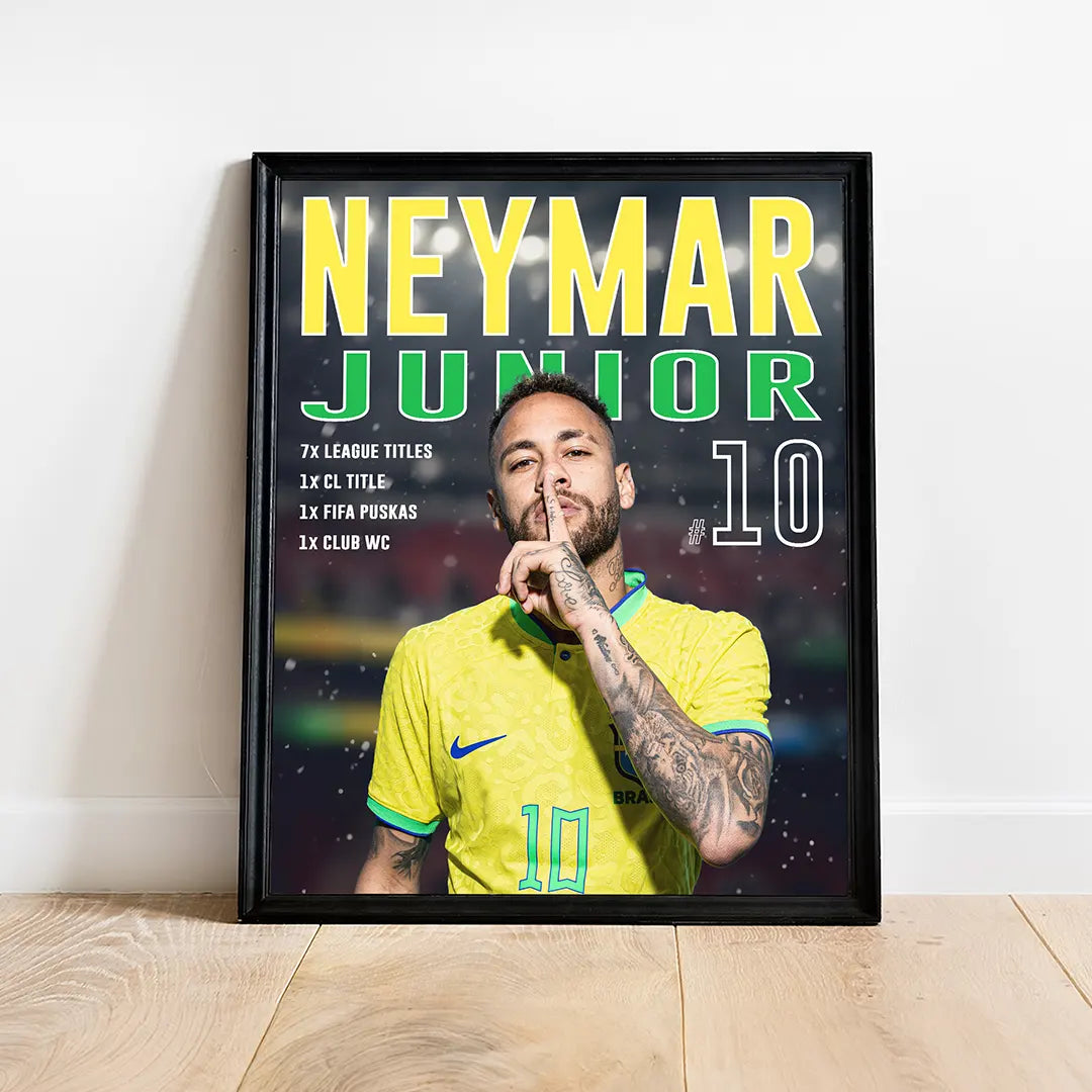 Plakat - Neymar Jr. style - admen.dk