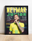 Plakat - Neymar Jr. style - admen.dk