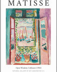 Plakat - Matisse - Open window - admen.dk