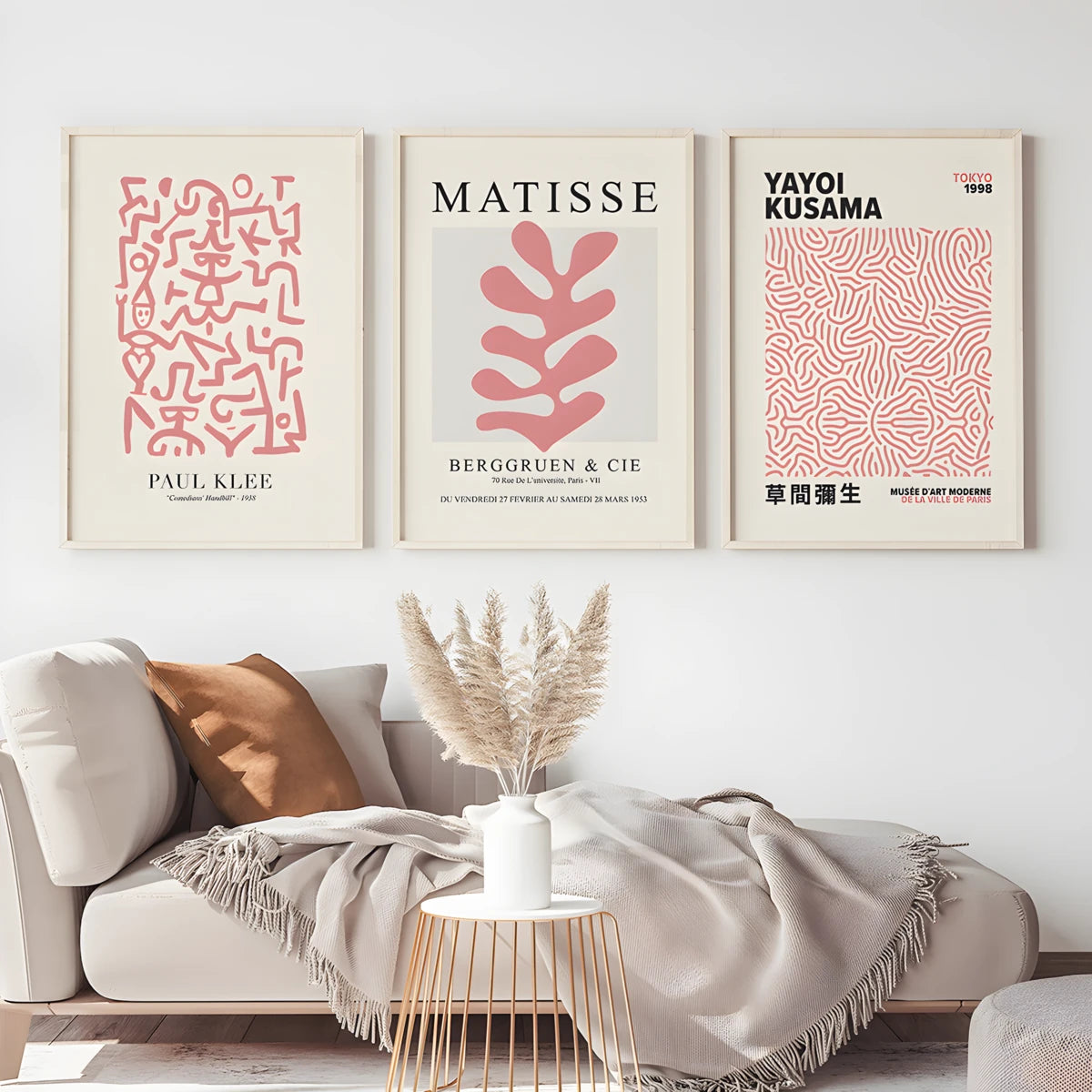 Plakat - Matisse - pink Berggruen kunst - Admen.dk