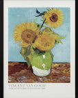 Plakat - Vase With Three Sunflowers