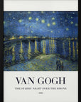 Plakat - The Starry Night Over The Rhone