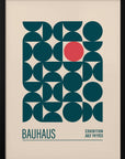 Plakat - Bauhaus Mavi Kureler