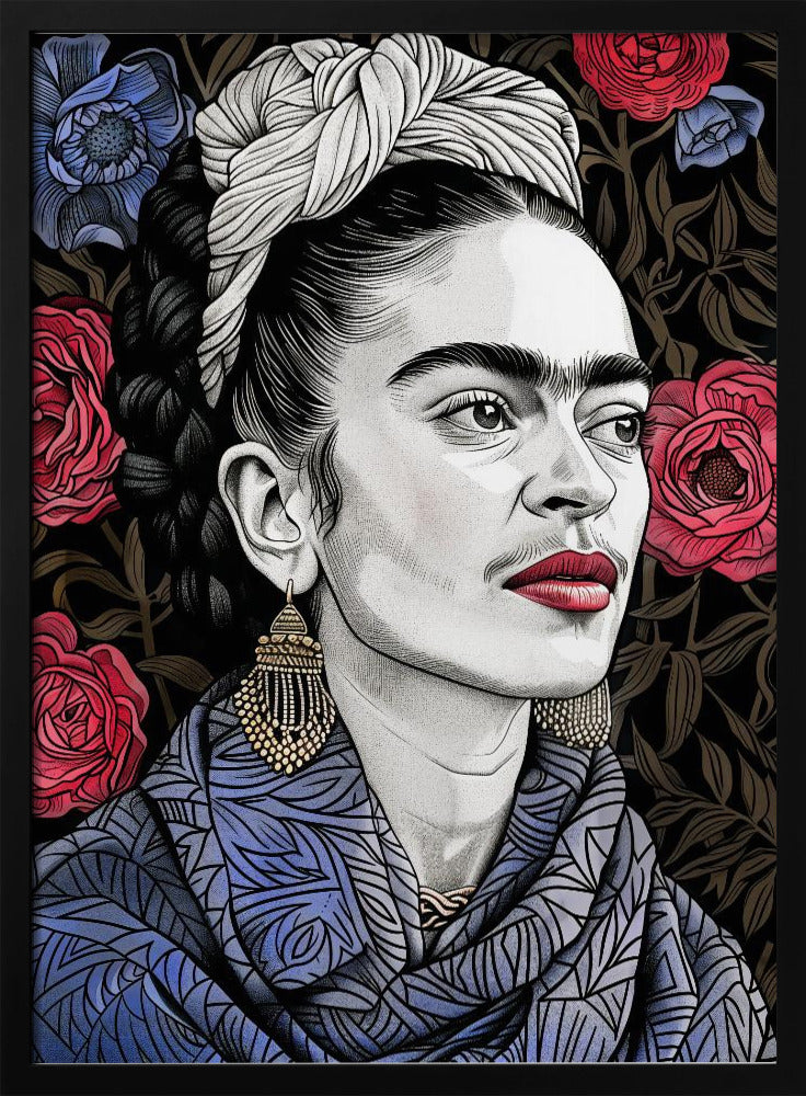 Plakat - Frida Portrait 7