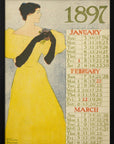 Plakat - Calendar 1897 (1896)