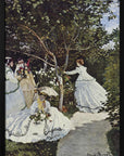 Plakat - Claude Monet's Women In the Garden (1866)