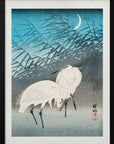 Plakat - Egrets and Reeds In Moonlight (1926)