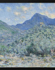 Plakat - Claude Monet's Valle Buona, Near Bordighera (1884)