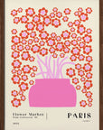 Plakat - Flower Market. Paris