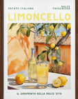 Plakat - Limoncello