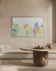 Plakat - Watercolor wildflowers